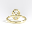 2 Carat Oval Cut Classic Halo Diamond Engagement Ring - Mivaan Fine Jewelry