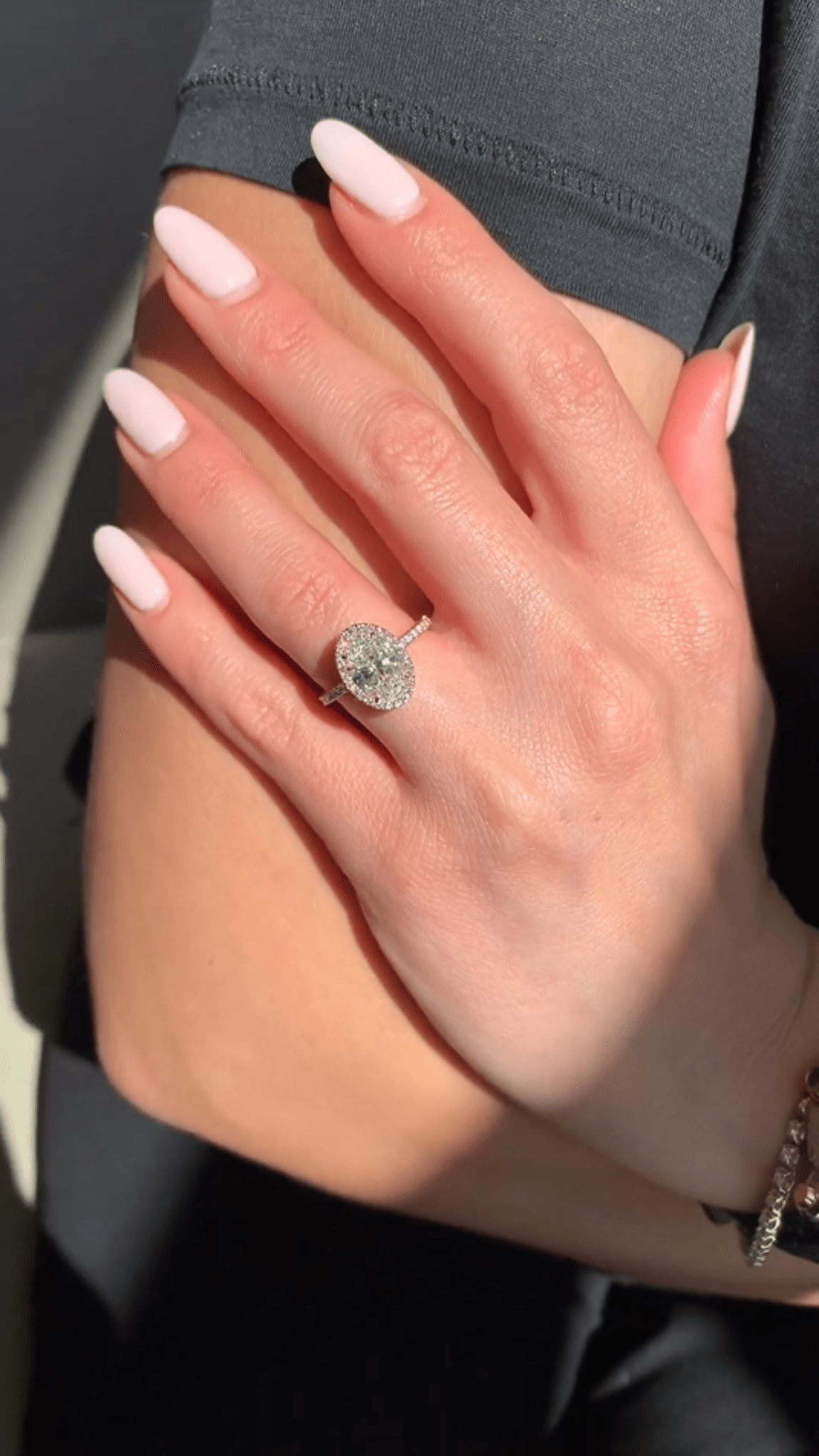 2 Carat Oval Cut Classic Halo Diamond Engagement Ring - Mivaan Fine Jewelry