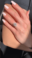 2 Carat Oval Cut Classic Halo Diamond Engagement Ring - Mivaan Fine Jewelry