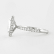 2 Carat Oval Cut Halo Diamond Engagement Ring with Pave Band - Mivaan Fine Jewelry