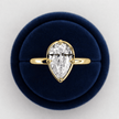 2 Carat Pear Cut Lab Grown Diamond Engagement Ring - Mivaan Fine Jewelry