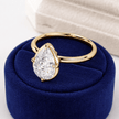 2 Carat Pear Cut Lab Grown Diamond Engagement Ring - Mivaan Fine Jewelry