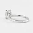 2 Carat Radiant Cut Engagement Ring with Pave Diamond Band - Mivaan Fine Jewelry