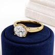 2 Carat Round Cut Lab Grown Diamond Engagement Ring for Women - Mivaan Fine Jewelry