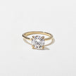 2 Carat Round Cut Lab Grown Diamond Solitaire Ring in Solid Gold - Mivaan Fine Jewelry