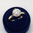 2 Carat Round Lab Grown Diamond Solitaire Ring - Mivaan Fine Jewelry