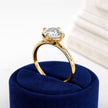 2 Carat Round Lab Grown Diamond Solitaire Ring - Mivaan Fine Jewelry