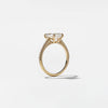 2.50 Carat Emerald Cut Lab Grown Diamond Ring with Pavé Band - Mivaan Fine Jewelry