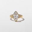 2.05 Carat Marquise Cut Lab Grown Diamond Ring in 14K Solid Gold - Mivaan Fine Jewelry