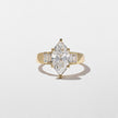 2.05 Carat Marquise Cut Lab Grown Diamond Ring with Baguette Side Stones in 14K Solid Gold - Mivaan Fine Jewelry