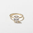 2.05 Carat Oval Cut Lab Diamond Solitaire Ring in 14K Solid Gold - Mivaan Fine Jewelry