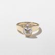 2.05 Carat Oval Cut Lab Grown Diamond Ring in 14K Solid Gold - Mivaan Fine Jewelry