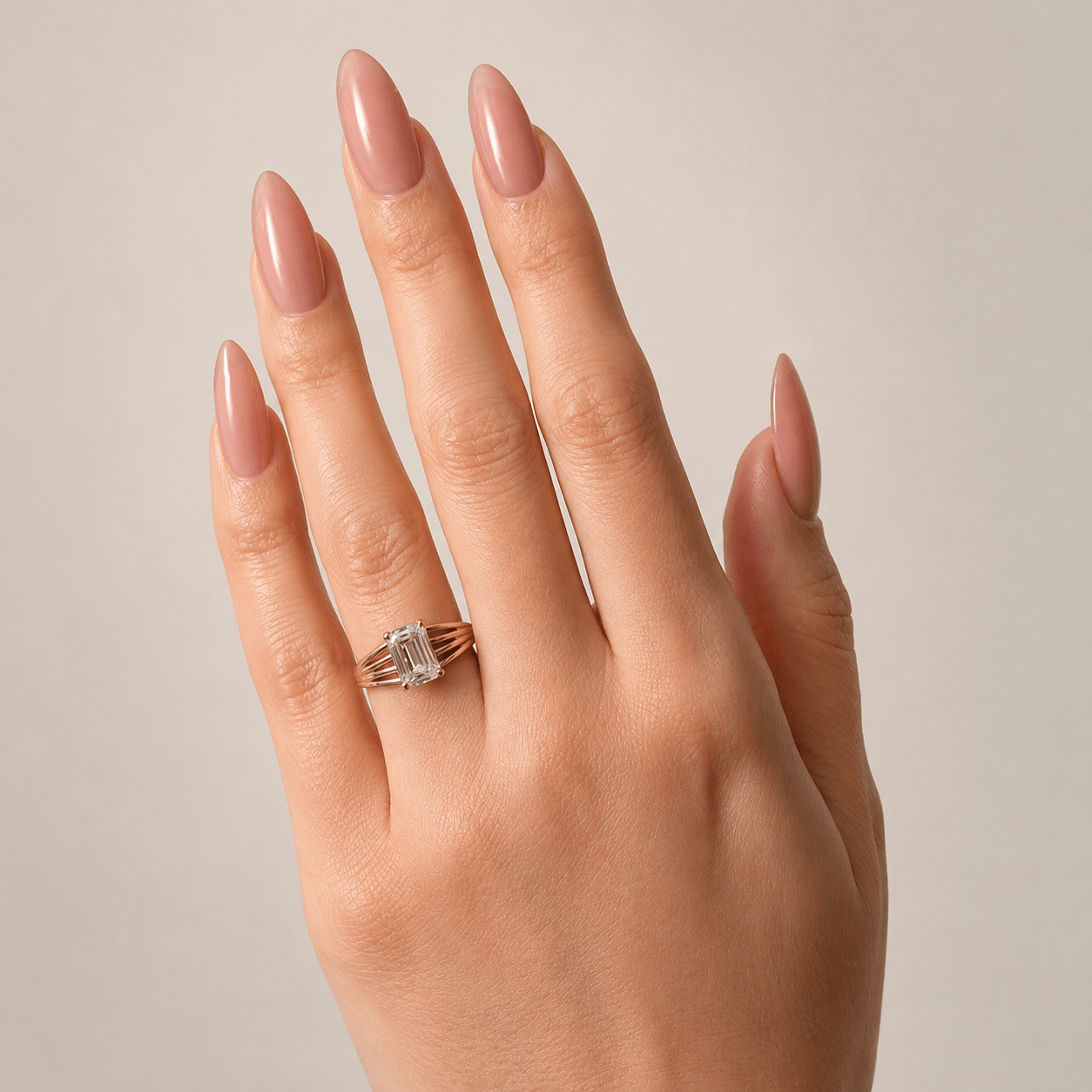 2.50 Carat Emerald Cut Lab Diamond Solitaire Ring - Mivaan Fine Jewelry