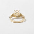 2.5 Carat Emerald Cut Lab Diamond Solitaire Ring - Mivaan Fine Jewelry