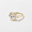 2.5 Carat Oval Cut Diamond Engagement Ring 4 Prong Set in Gold - Mivaan Fine Jewelry
