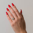 2.5 Carat Oval Cut Diamond Engagement Ring 4 Prong Set in Gold - Mivaan Fine Jewelry