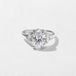 2.5 Carat Oval Cut Diamond Engagement Ring 4 Prong Set in Gold - Mivaan Fine Jewelry