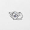 2.5 Carat Oval Cut Diamond Engagement Ring 4 Prong Set in Gold - Mivaan Fine Jewelry
