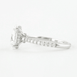 2.5 Carat Oval Lab Diamond Engagement Ring with Pave Hidden Halo - Mivaan Fine Jewelry