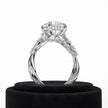 2.5 Carat Round Brilliant Lab Grown Diamond Nature Inspired Engagement Ring - Mivaan Fine Jewelry