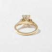 2.50 Carat Cushion Cut Lab Grown Diamond Three Stone Ring - Mivaan Fine Jewelry