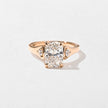 2.50 Carat Cushion Cut Lab Grown Diamond Three Stone Ring - Mivaan Fine Jewelry