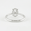 2.50 Carat Oval Cut Diamond Ring Hidden Halo Pave Prong Set - Mivaan Fine Jewelry