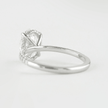 2.50 Carat Oval Cut Diamond Ring Hidden Halo Pave Prong Set - Mivaan Fine Jewelry