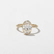2.50 Carat Oval Cut Lab Grown Diamond Ring in 14K Solid Gold - Mivaan Fine Jewelry