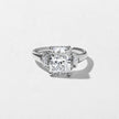 2.50 Carat Radiant Cut Lab Grown Diamond Three Stone Ring in 14K Yellow Gold - Mivaan Fine Jewelry