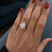 2CT Marquise Cut Lab Grown Diamond Engagement Ring for Women - Mivaan Fine Jewelry