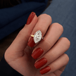 2CT Marquise Cut Lab Grown Diamond Engagement Ring for Women - Mivaan Fine Jewelry
