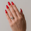 3 Carat Cushion Cut Lab Diamond Solitaire Ring Multi Band Ring - Mivaan Fine Jewelry
