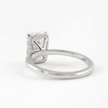 3 Carat Radiant Lab Diamond Ring Hidden Halo Engagement - Mivaan Fine Jewelry