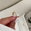 3MM Half Eternity Lab Grown Diamond Wedding Band in 14K Yellow Gold - Mivaan Fine Jewelry