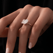 4 Carat Toi et Moi Radiant and Pear Cut Lab Grown Diamond Ring - Mivaan Fine Jewelry