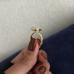 5 Carat Pear Cut Lab Grown Diamond Bezel Set Ring for Women - Mivaan Fine Jewelry