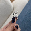5 Carat Pear Cut Lab Grown Diamond Three Stone Engagement Ring - Mivaan Fine Jewelry