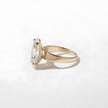 5.00 Carat Oval Cut Lab Grown Diamond Statement Ring in Solid Gold - Mivaan Fine Jewelry