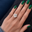 7 Carat Oval Cut Lab Grown Diamond Solitaire Prong Set Ring for Women - Mivaan Fine Jewelry